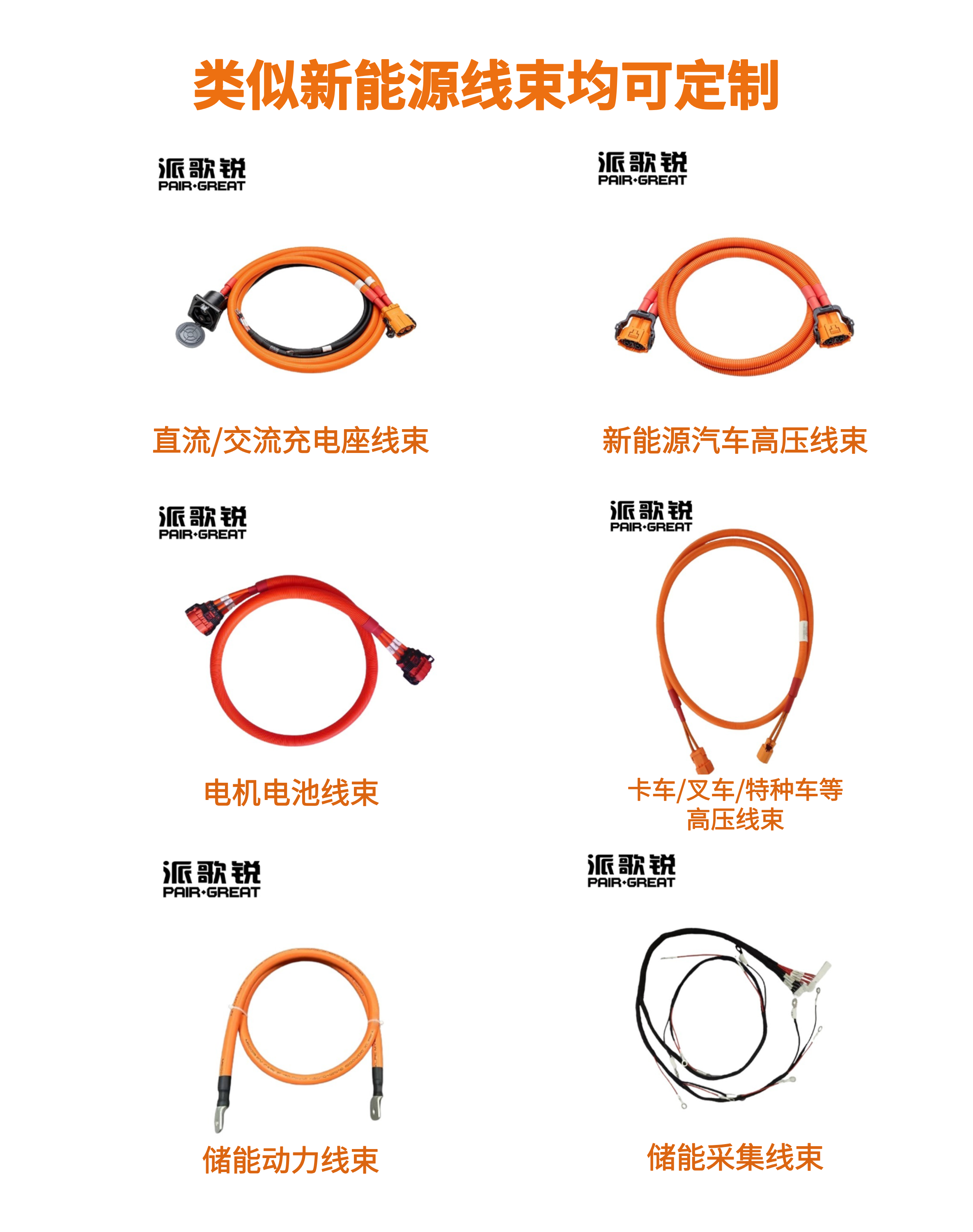 派歌銳汽車線束